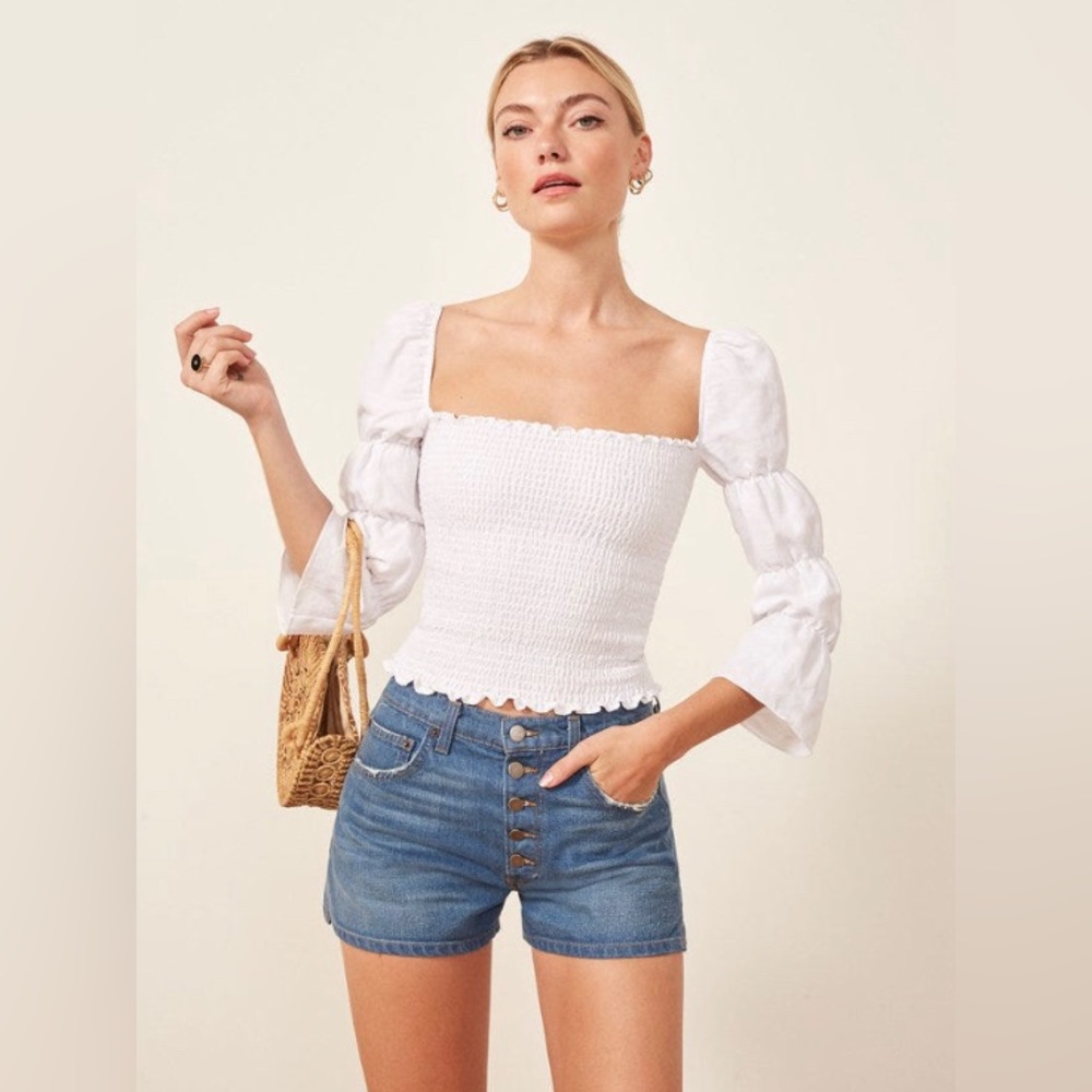 Reformation Gala Top, Size XS